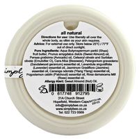 Simply Bee Body Butter - Jasmine & Patchouli